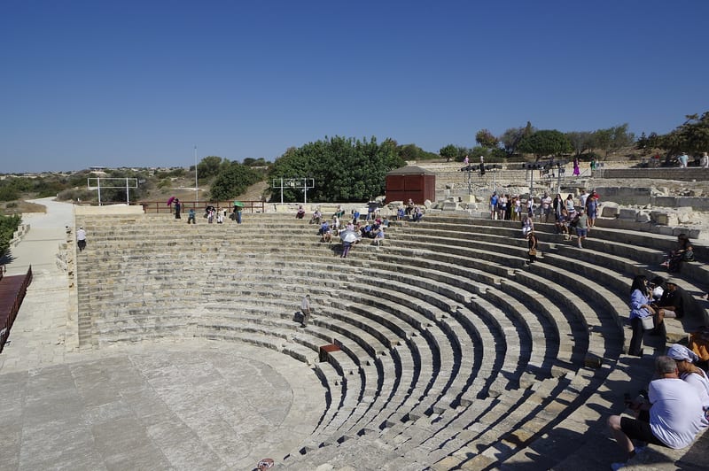 Kourion ancient site and amphitheatre